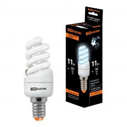 Изображение продукта Лампа энергосберегающая TDM Electric Е14 11W 4000K матовая SQ0323-0176 
